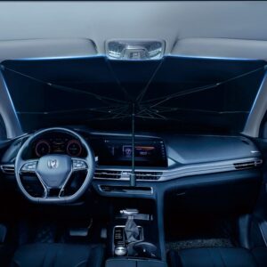 KAKUSIGA KSC-1536 ZHEYANG car front sunshade Black