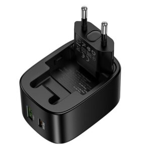 Hoco CS102A folding PD30W+QC3.0 charger(EU) black