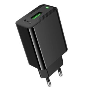 Hoco CS92A Leader single port QC3.0 charger(EU) black