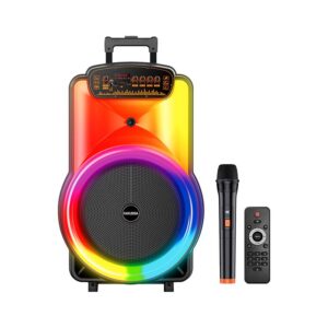 Kakusiga KK-12103 SHENGGUANG flame lamp wireless speaker Black