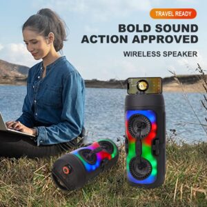 Sing-e ZQS4291 RGB Party Dual Speaker 4 inch 16W Black