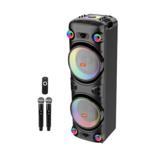 Sing-e JQS9055 RGB Party Dual Speaker 12 inch 100W Black