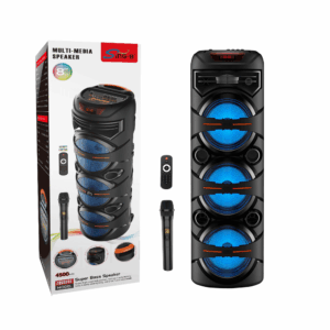 Sing-e ZQS8302 RGB Party Triple Speaker 8 inch 40W Black