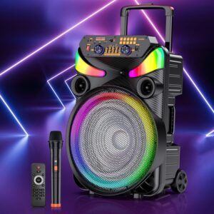 KAKUSIGA KK-15101 YAOGUANG flame light wireless speaker Black