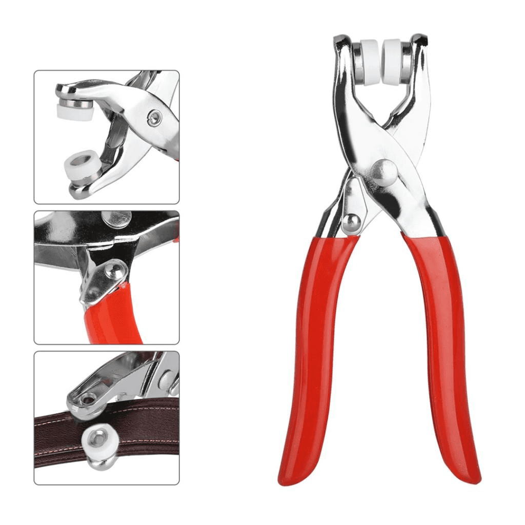 XO TS10 Fastener Pliers Press Tool Kit ( 100 sets of five-prong clamps + 1 empty box) - imagine 2