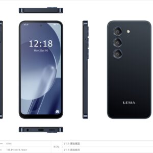 LESIA SMARTPHONE BRIGHT 6 Black