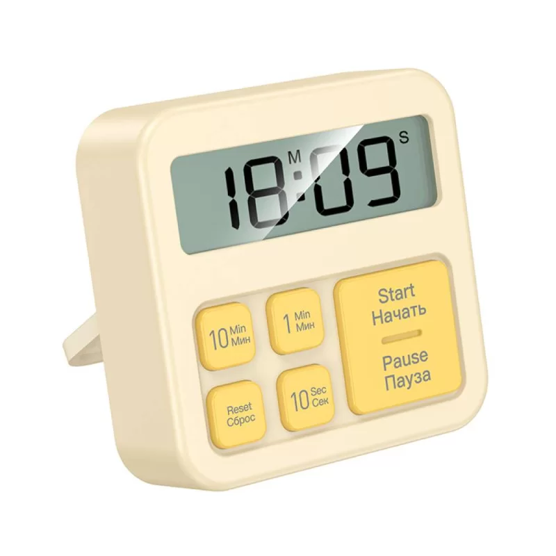 Hoco HX43 Electronic timer yellow - imagine 2