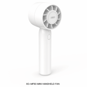 XO MF93 Mini Desktop/Handheld Fan (can be used as holder) 400mAh white