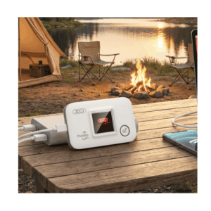 XO TX04 Portable Mobile WiFi Router (Battery) 3000mAh White (European Version/Without 4G Card) white