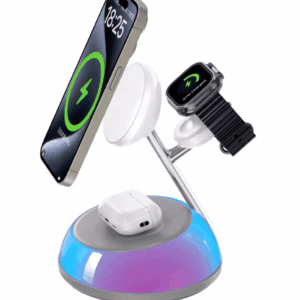 Wiwu Aurora Qi2.0 3 in 1 Wireless Charger Wi-W036 White