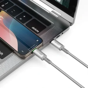 Wiwu 100W Maglink Magnetic Cable Wi-C084 C-C 1M Grey