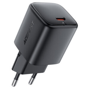 AceFast A119 PD45W mini GaN USB-C fast charger,black (EU)