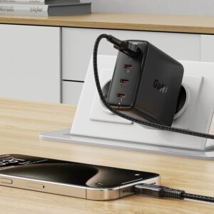 ACEFAST A94 PD100W GaN (3*USB-C+USB-A) charger black