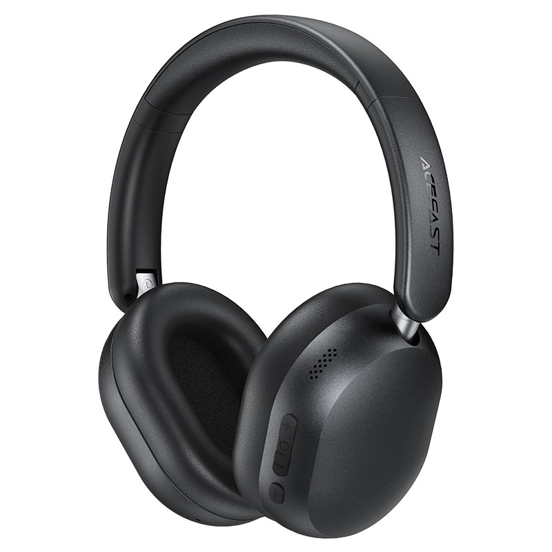 AceFast H12 hybrid active noise cancelling wireless headset black - imagine 2