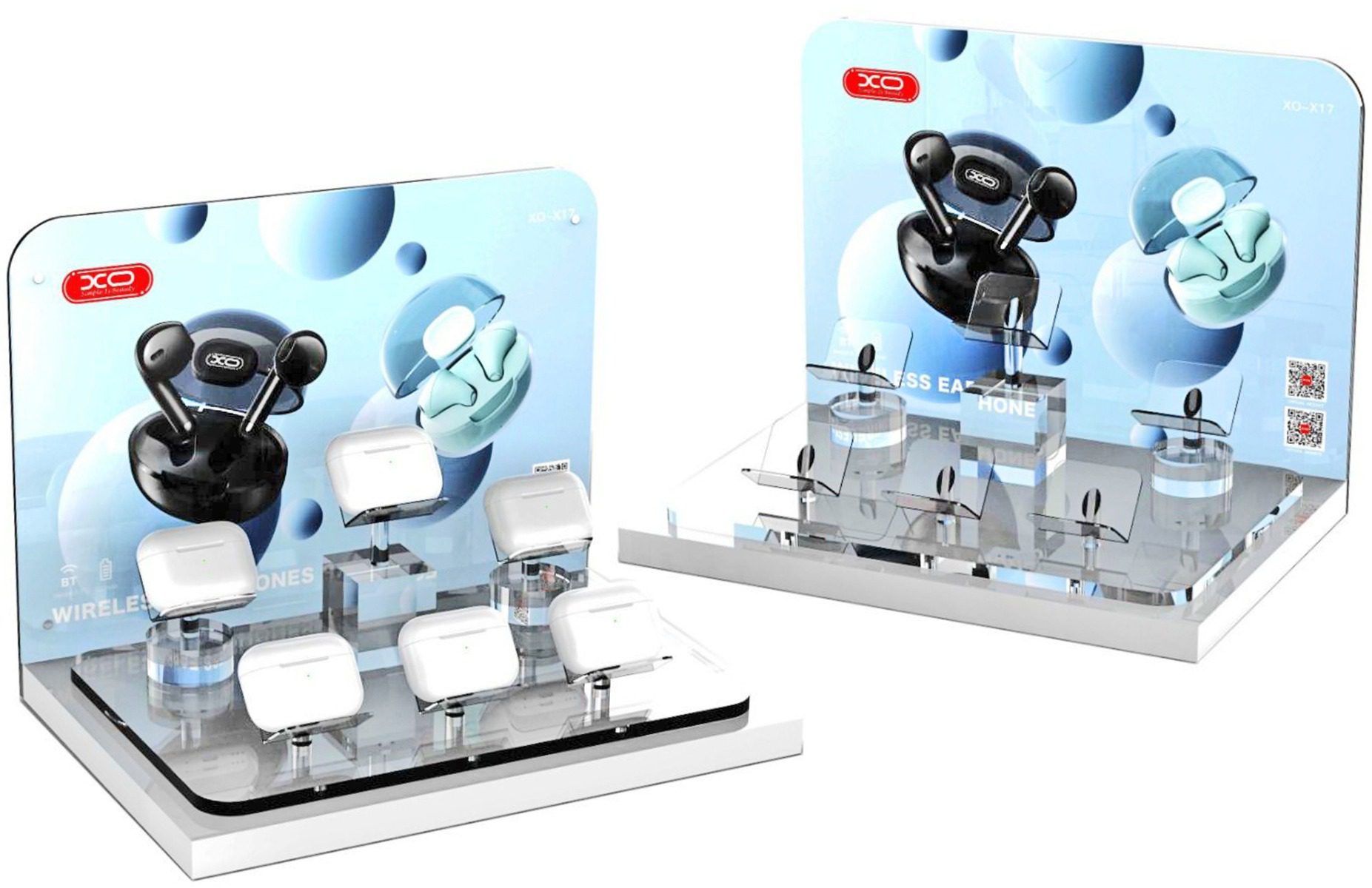 XO ZSJ025 TWS Bluetooth Headset Display Stand