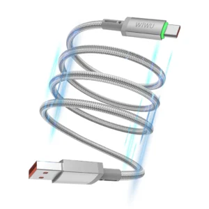 Wiwu 60W Maglink Magnetic Cable Wi-C082 A-C 1M Grey