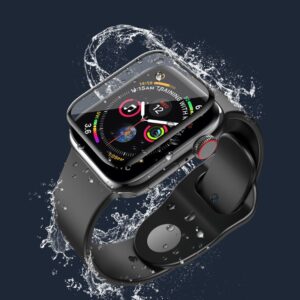 Hoco 3D Hot bending full adhesive protective film for iWatch Series7(41mm)(A30) black