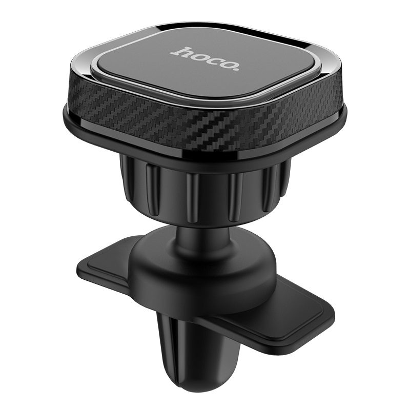 Hoco CA52 Intelligent air outlet in-car holder black&gray - imagine 2