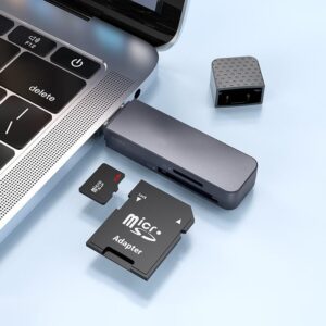 Hoco HB45 Spirit 2-in-1 USB 3.0 card reader metal gray