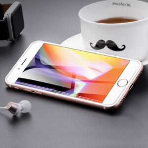 Hoco Nano 3D full screen edges protection tempered glass for iPhone7 Plus/8 Plus(A12) White
