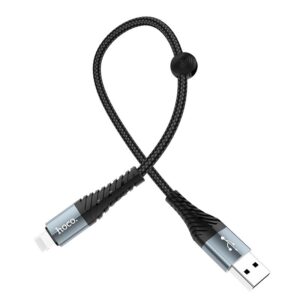 Hoco X38 Cool Charging data cable for iP(L=0.25M) black