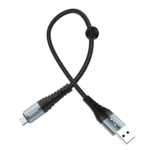 Hoco X38 Cool Charging data cable for Micro(L=0.25M) black