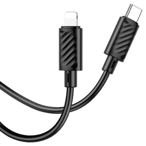 Hoco X88 Gratified PD charging data cable for iP(packaged) black