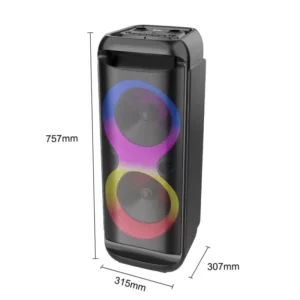 Sing-e ZQS8288 RGB Party Dual Speaker 40W BlackS8288