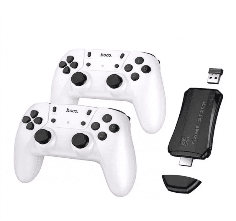 Hoco GA31 Collection game box+two wireless gamepads set white - imagine 2