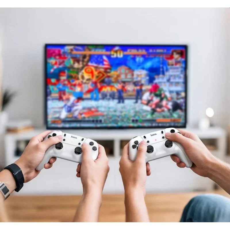 Hoco GA31 Collection game box+two wireless gamepads set white