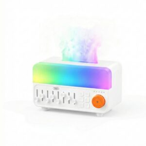 XO HF15 4-in-1 Multi-Function Humidifier (Sleep Sound Machine & Wireless Speaker & Ambient Light & Aromatherapy Humidifier) white