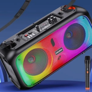 KAKUSIGA KSC-1001 DIMAI flame lamp wireless speaker Black