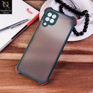Matte shadow series protective case for Galaxy A52 (A525) Dark Green