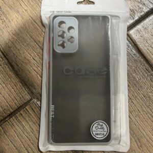 Matte shadow series protective case for Galaxy A72 Space Gray