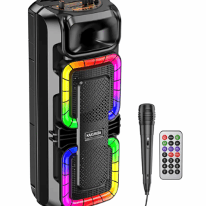 KAKUSIGA KK-8214 JIWU flame light wireless speaker Black