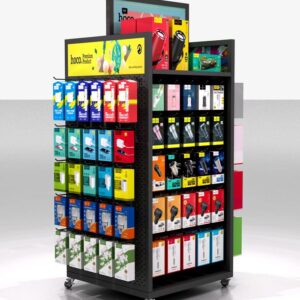 Hoco HN11 Four-sided promotional hook display stand