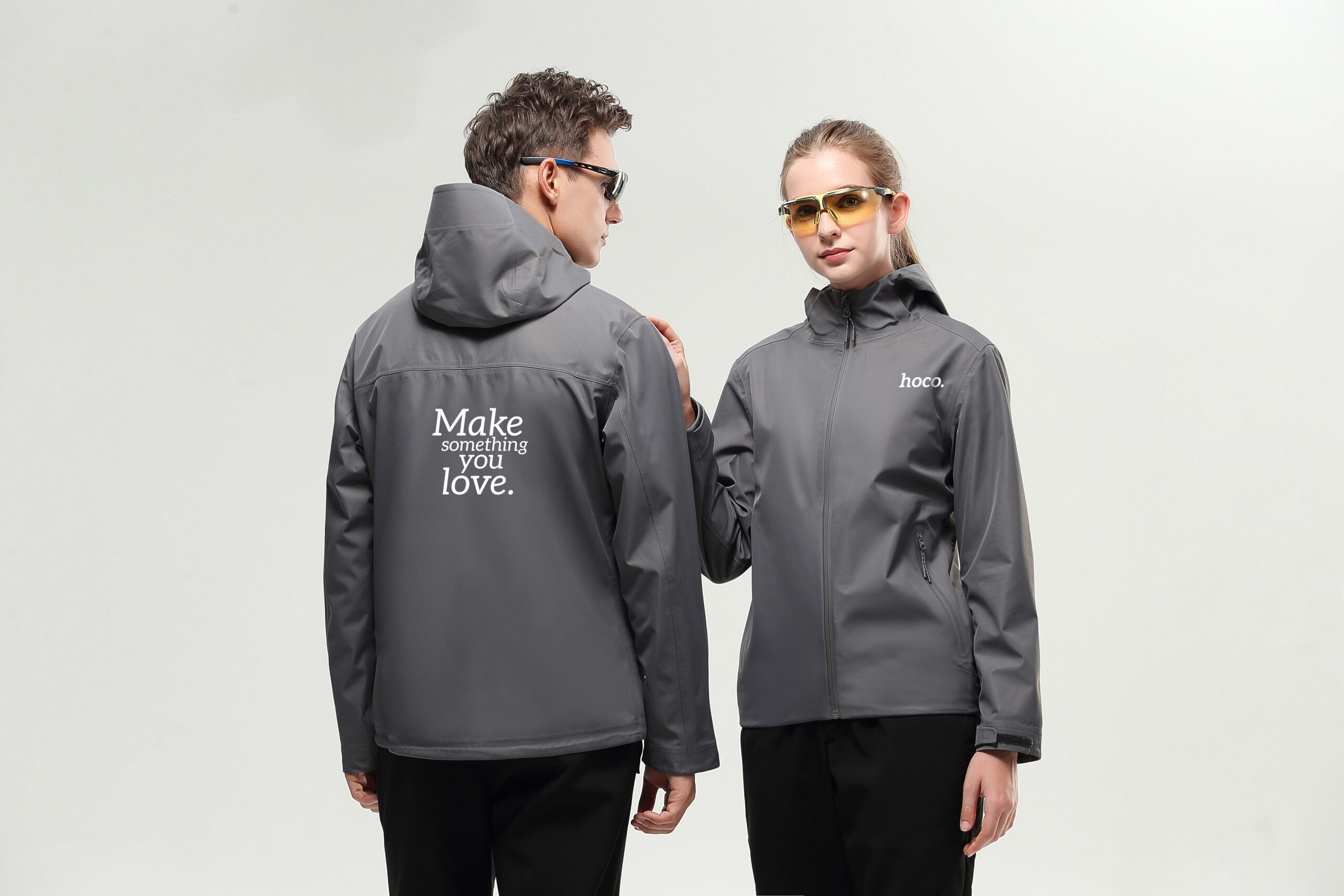 Hoco 2022 Spring and autumn jacket-XL gray